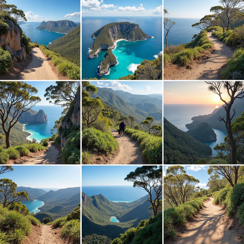 Diverse hiking trails