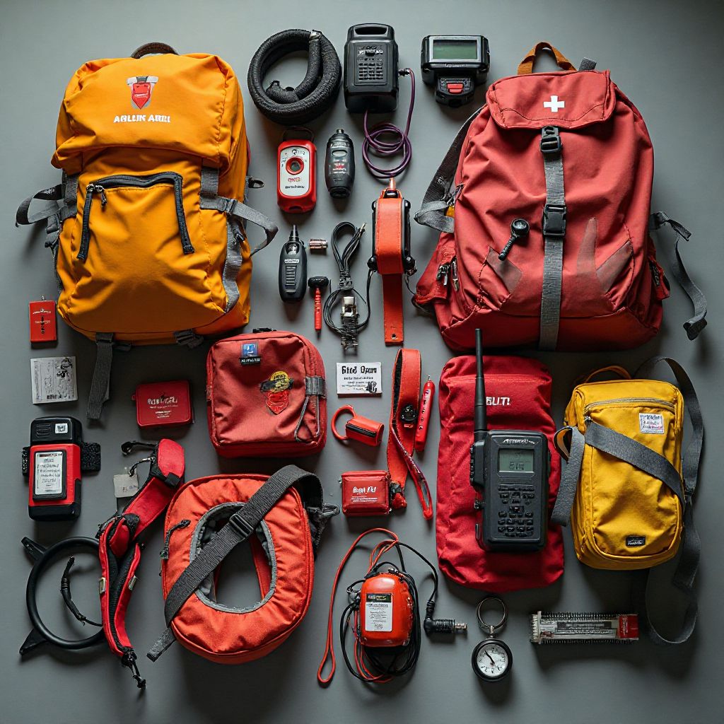 Safety equipment for hiking