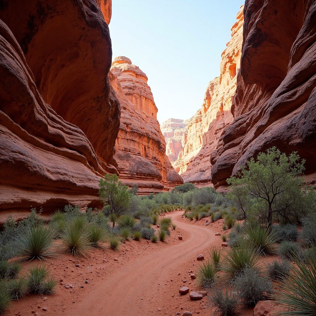 Outback gorge hiking trail