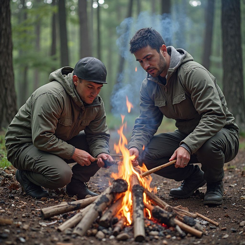 Wilderness survival skills workshop